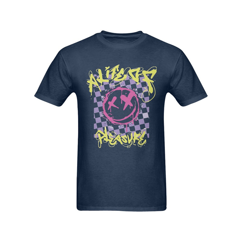 Men's A Life Of Pleasure Streetwear Classic Fit T-shirt