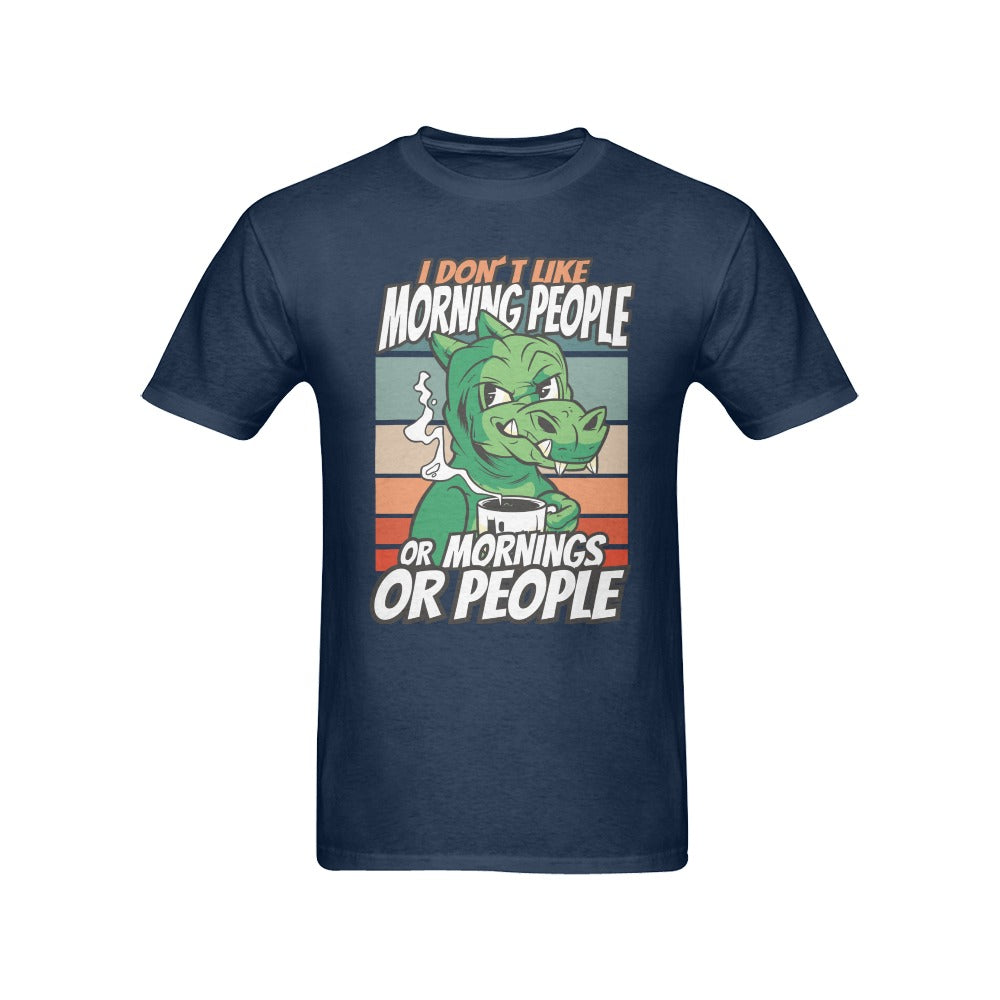 Men's Morning People Streetwear Classic Fit T-shirt