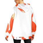Women's 'F' Sake Abstract Flannel Hoodie