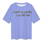 Women's I'm The Trip Typography Oversized T-shirt
