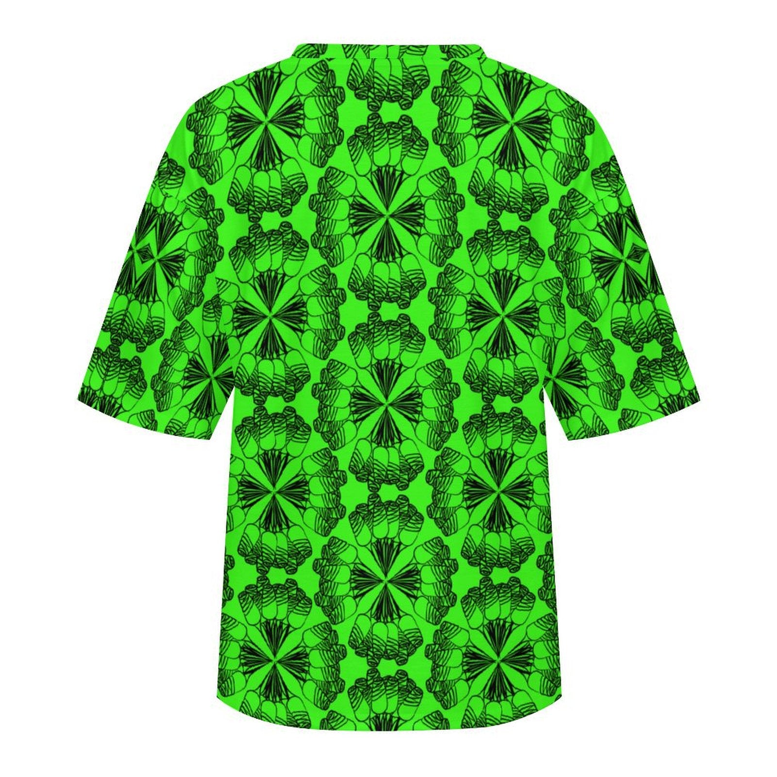 Men's Psychedelic Pattern Acid & Punk Oversized T-shirt