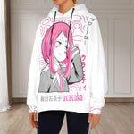 Women's Uraraka My Hero Academia Anime Flannel Hoodie