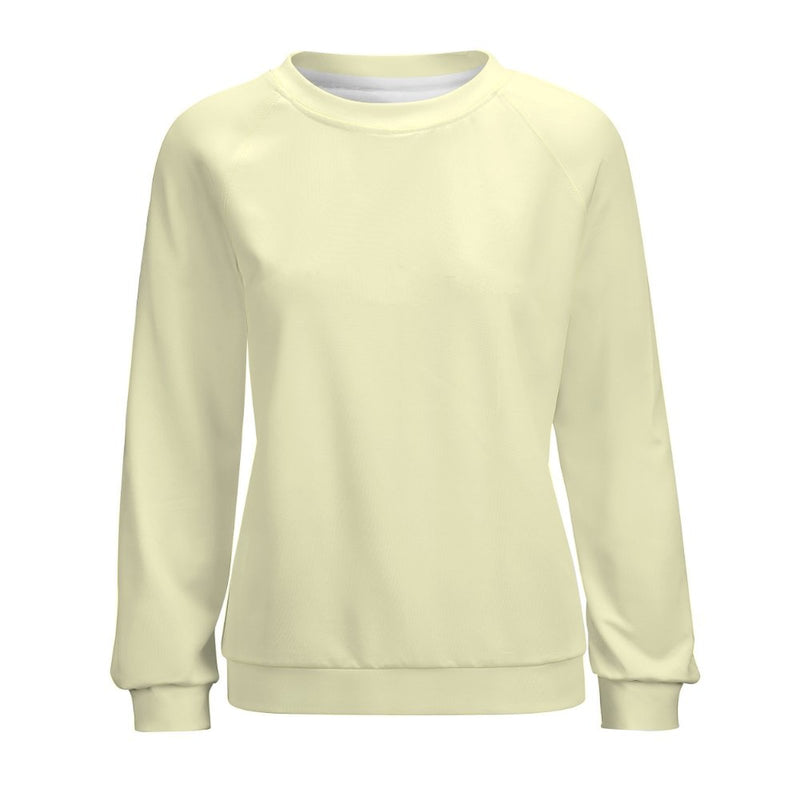 Women's Pale Spring Bud Solid Sweatshirt