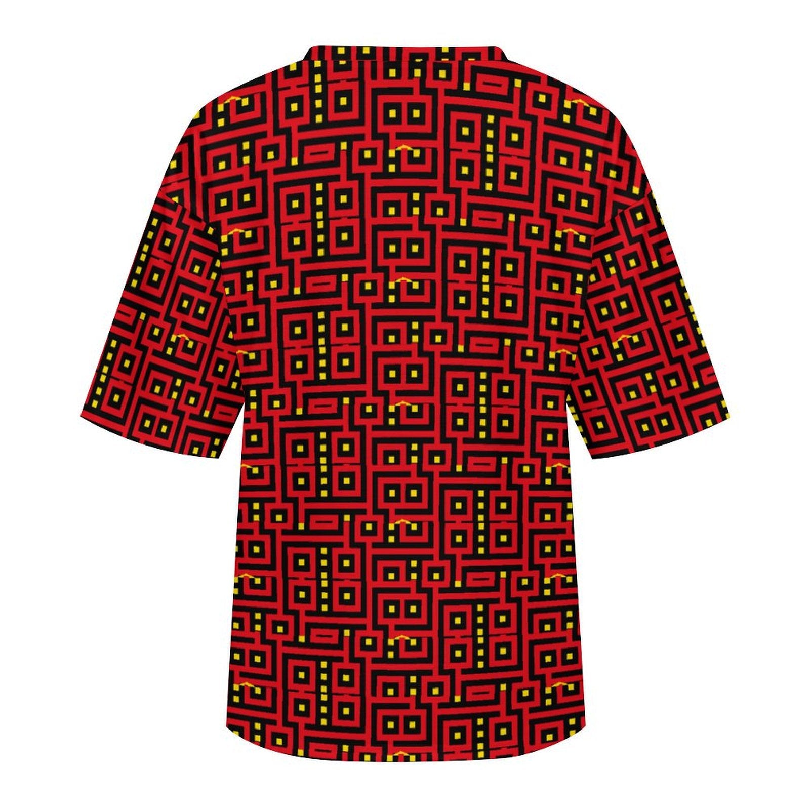 Men's Psychedelic Maze Acid & Punk Oversized T-shirt