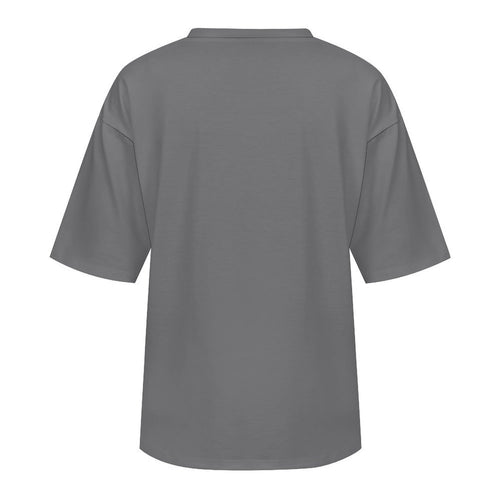 Men's Drugs on Me Typography Oversized T-shirt