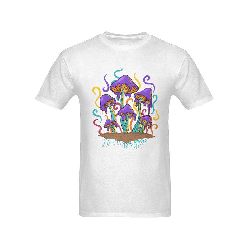 Men's Mushroom Biome Streetwear Classic Fit T-shirt