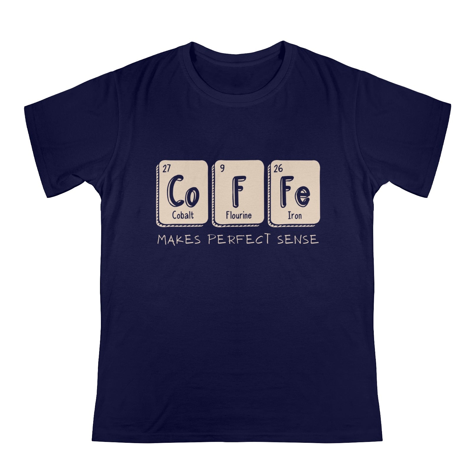 Men's Coffe Streetwear Classic Fit T-shirt