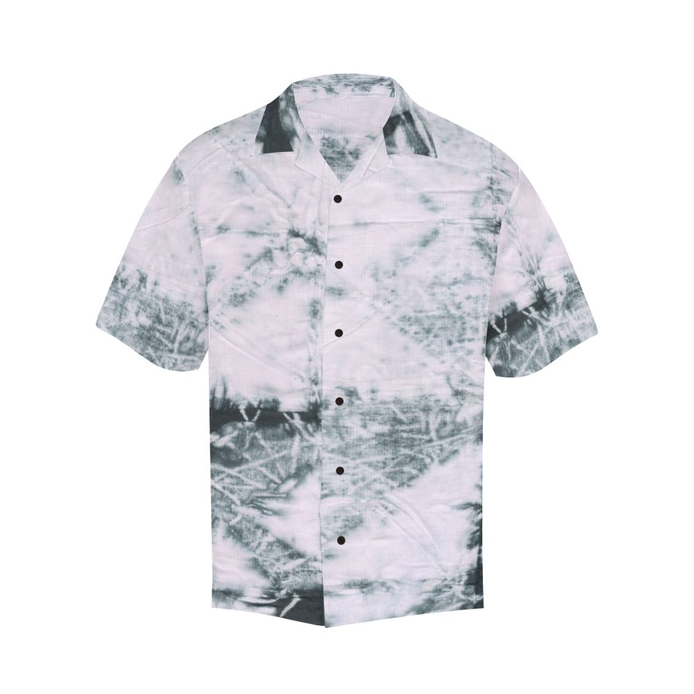 Men's Colorful Spiralla Abstract Half Sleeve Shirt