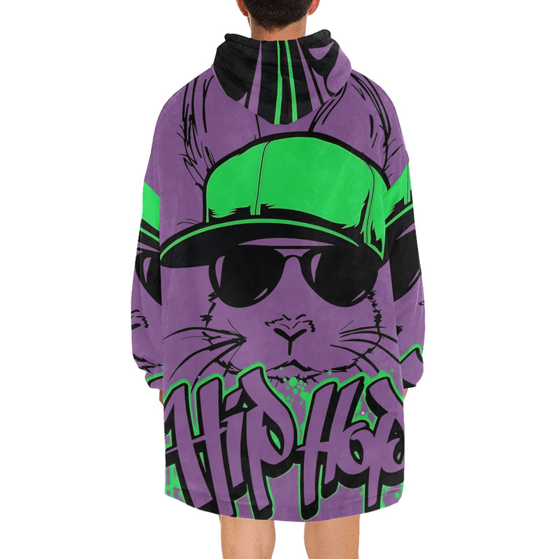 Men's Hip Hop Streetwear Blanket Hoodie