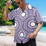 Men's Zorathian Vex Abstract Half Sleeve Shirt