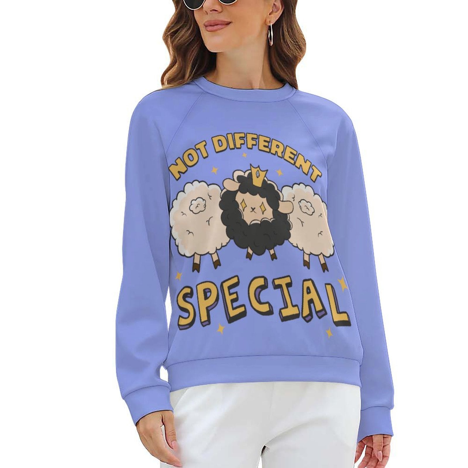 Women's I'm Special Abstract Sweatshirt