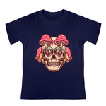 Men's Mushroom Skull Streetwear Classic Fit T-shirt