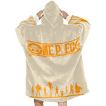 Women's One Piece Anime Blanket Hoodie