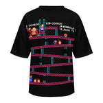 Men's Mario Vs King Kong Acid & Punk Oversized T-shirt