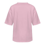 Women's High Thoughts Typography Oversized T-shirt