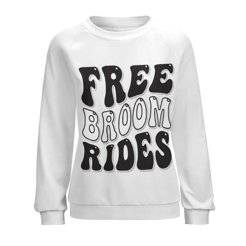 Women's Witch Power Typography Sweatshirt