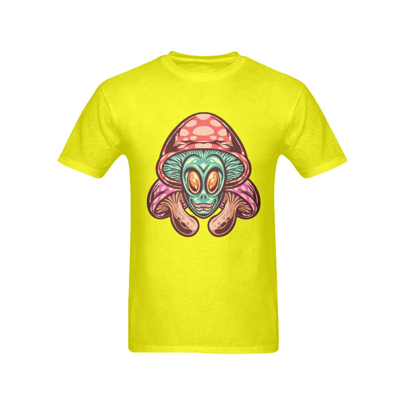 Men's Mushroom Alien Streetwear Classic Fit T-shirt