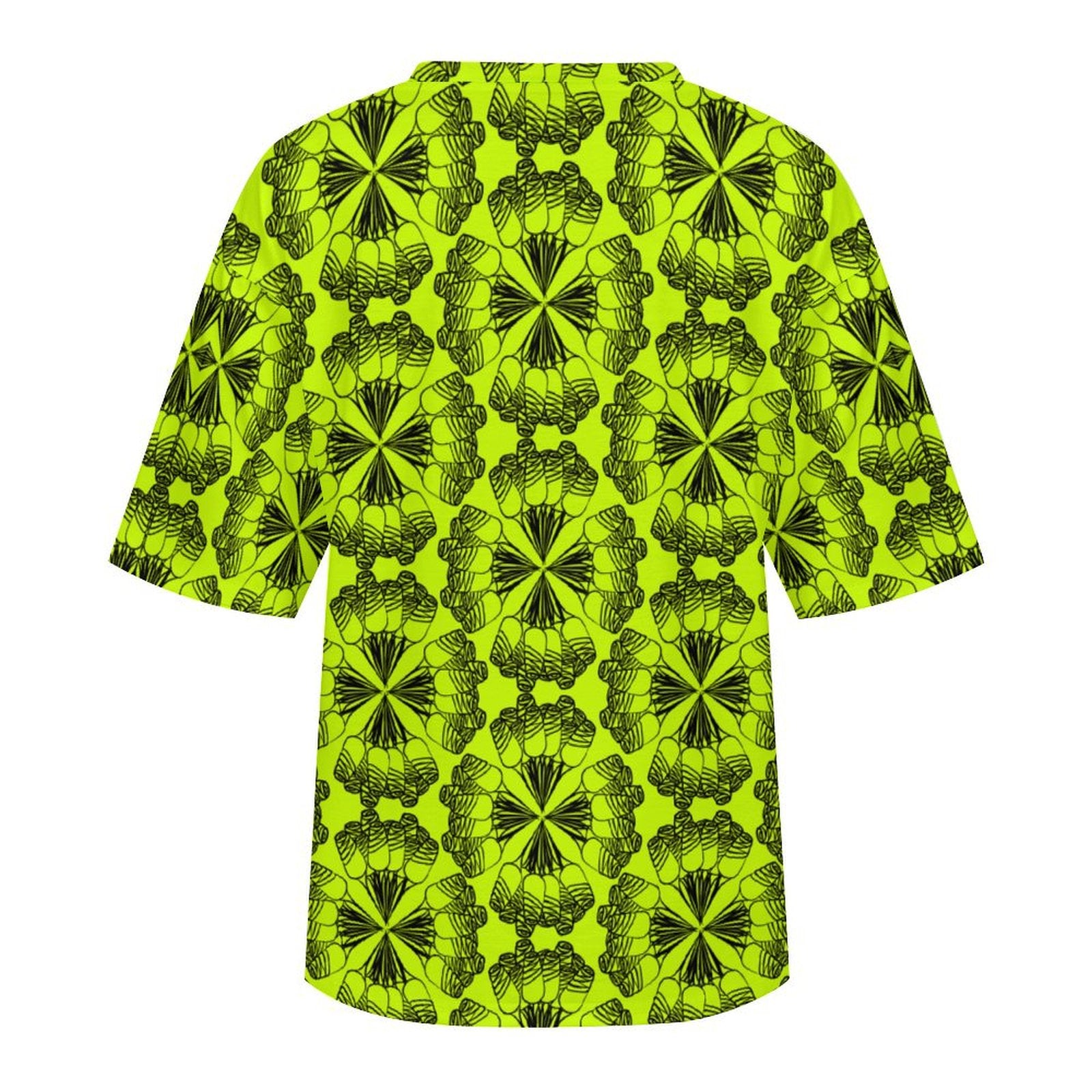 Men's Psychedelic Pattern Acid & Punk Oversized T-shirt