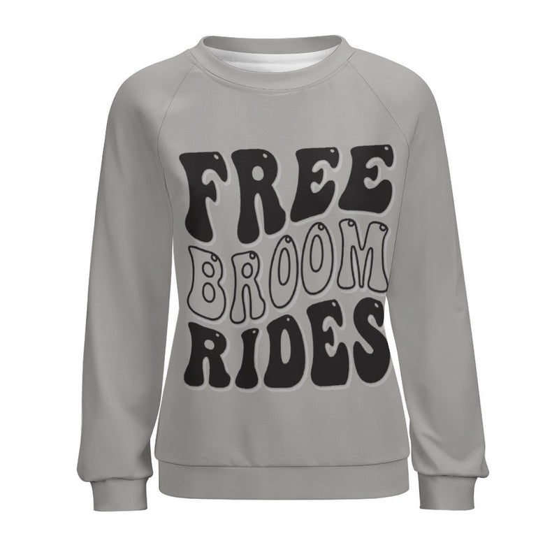 Women's Witch Power Typography Sweatshirt
