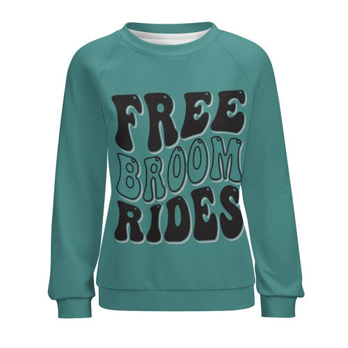 Women's Witch Power Typography Sweatshirt