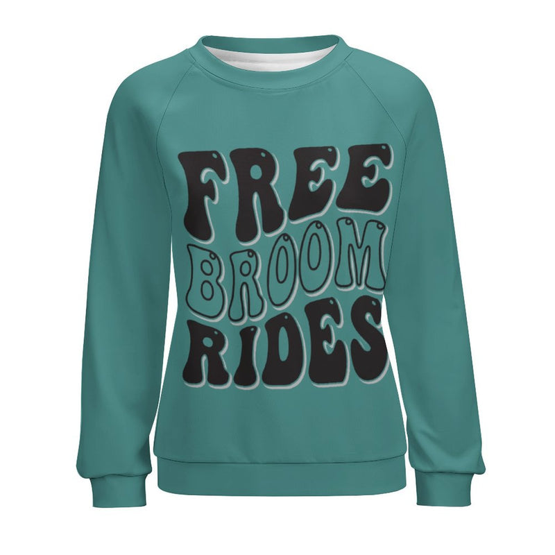 Women's Witch Power Typography Sweatshirt