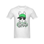 Men's Bunny Hip Hop Streetwear Classic Fit T-shirt