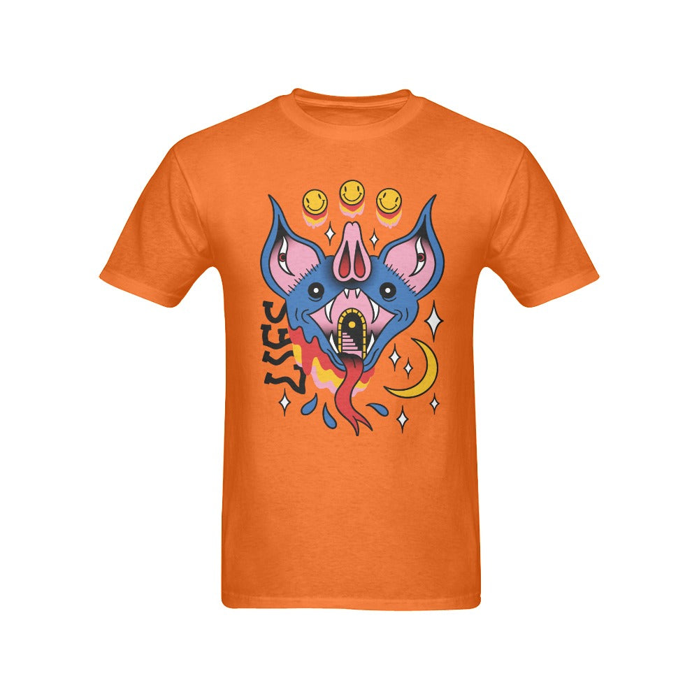 Men's Bat Gate Streetwear Classic Fit T-shirt