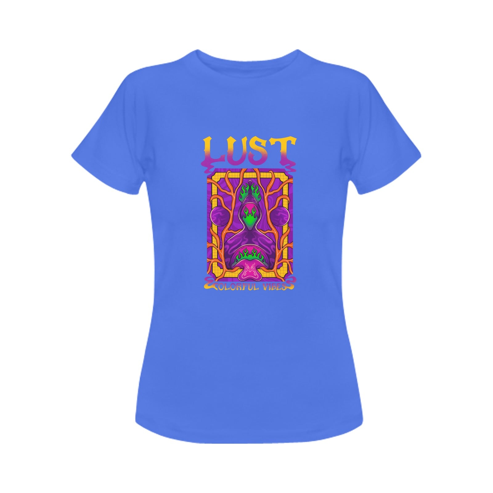 Women's Lust Acid & Punk Classic Fit T-shirt