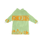 Women's One Piece Anime Blanket Hoodie