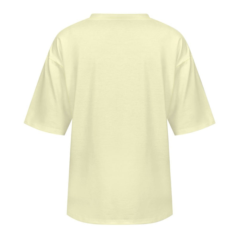 Men's Drugs on Me Typography Oversized T-shirt
