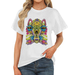 Women's Multi Monster Acid & Punk Classic Fit T-shirt