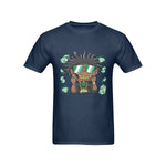 Men's Rich Black Guy Streetwear Classic Fit T-shirt