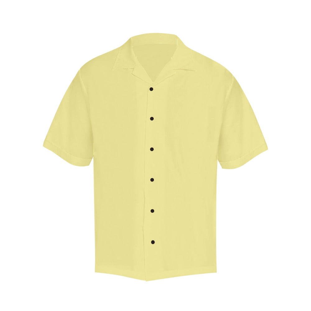 Men's Flax Solid Half Sleeve Shirt