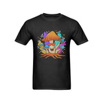 Men's Happy Mushroom Streetwear Classic Fit T-shirt