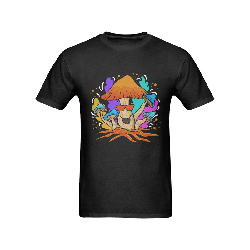 Men's Happy Mushroom Streetwear Classic Fit T-shirt