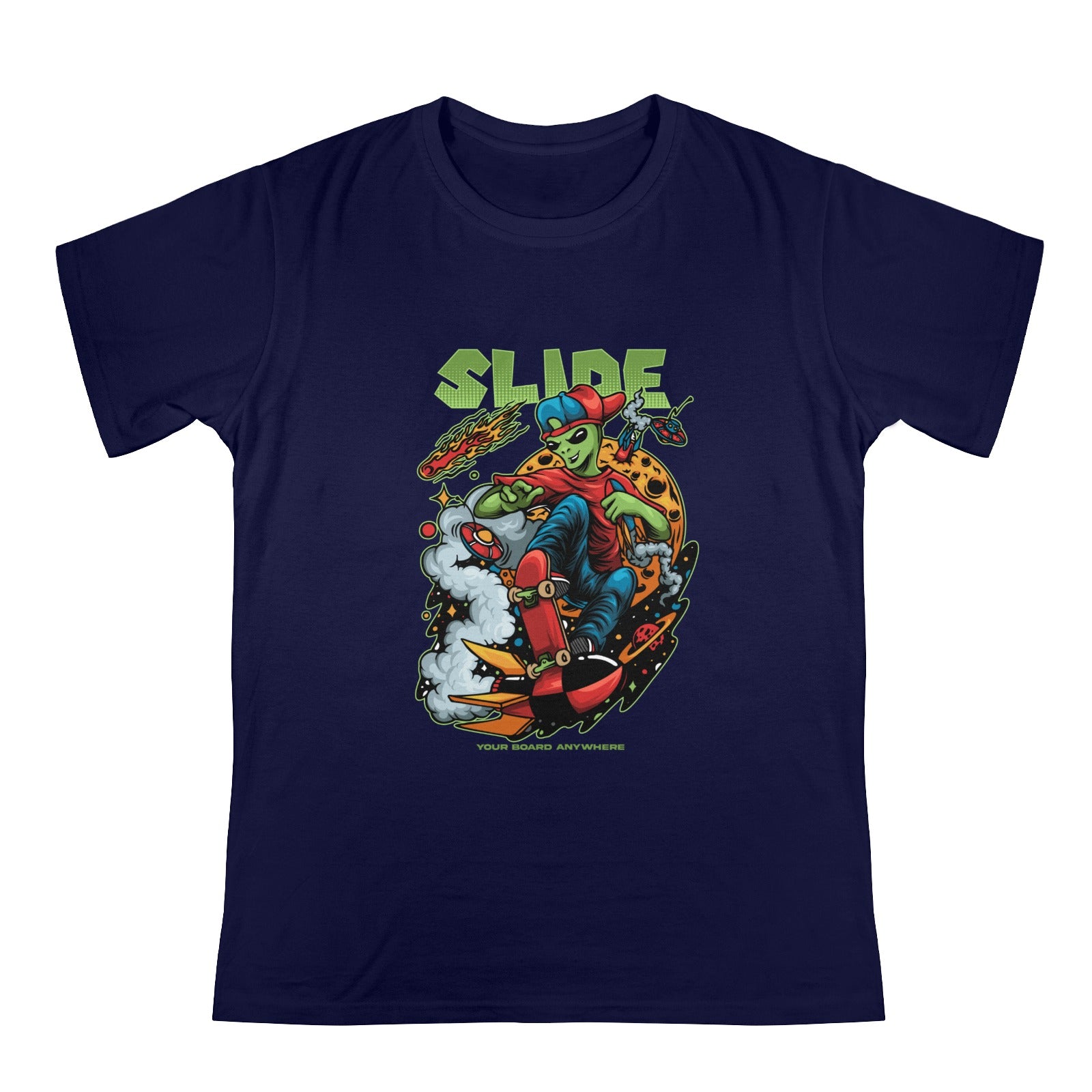 Men's Slide Streetwear Classic Fit T-shirt