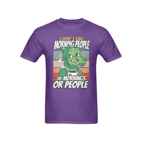 Men's Morning People Streetwear Classic Fit T-shirt