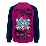 Women's One Piece Skull Anime Sweatshirt