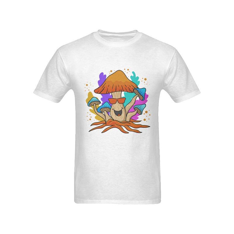 Men's Happy Mushroom Streetwear Classic Fit T-shirt