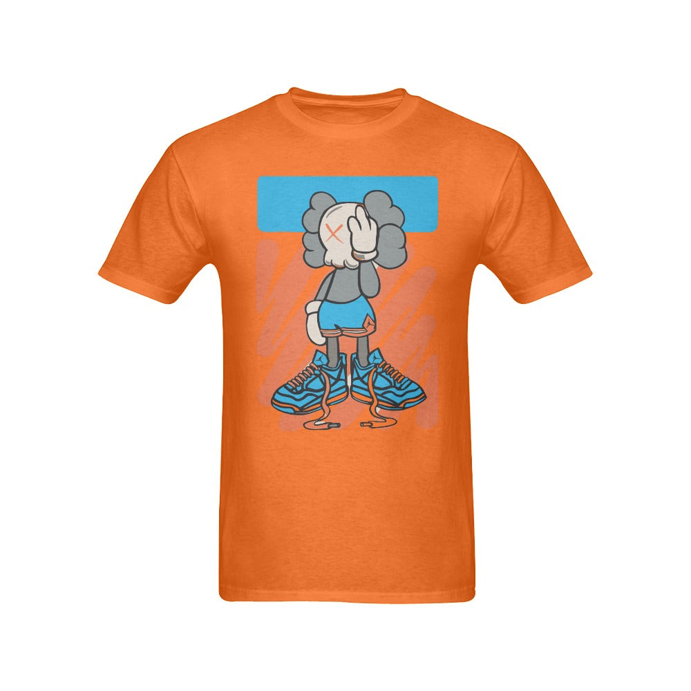 Men's Dumb Skull Dude Streetwear Classic Fit T-shirt