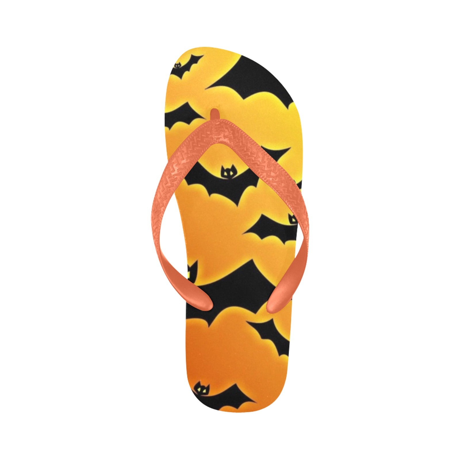 Women's Sunset Bat Abstract Flip Flops