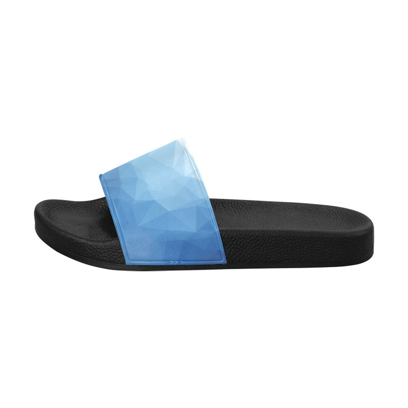 Women's Blue Prism Abstract Slider Sandals
