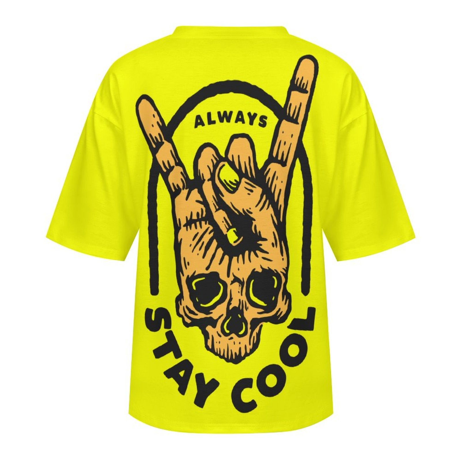 Men's Always Stay Cool Acid & Punk Oversized T-shirt