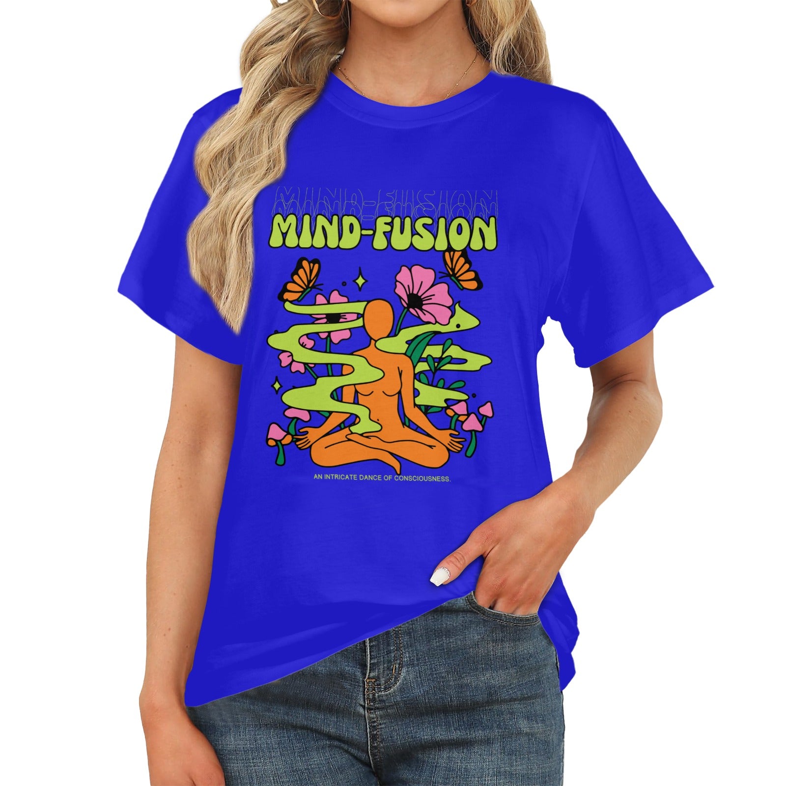Women's Mind Fusion Acid & Punk Classic Fit T-shirt