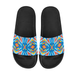 Women's Tribal Diamond Abstract Slider Sandals