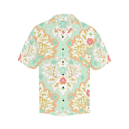 Men's Aurelin Verdant Abstract Half Sleeve Shirt