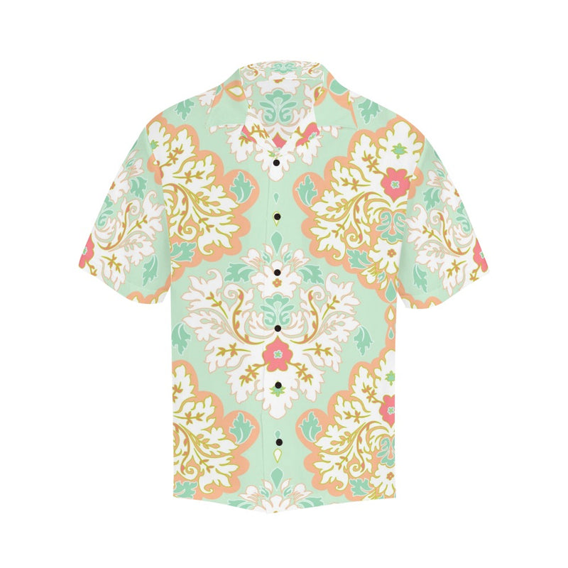 Men's Aurelin Verdant Abstract Half Sleeve Shirt