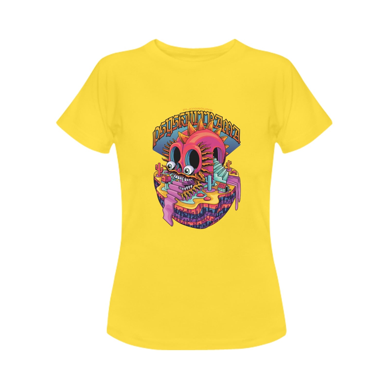 Women's Playground Acid & Punk Classic Fit T-shirt