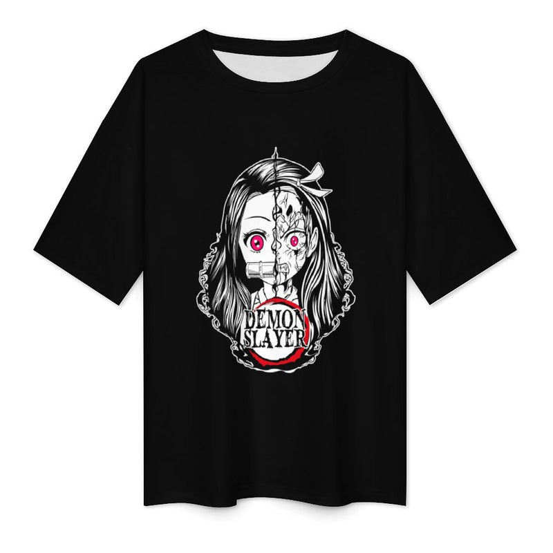 Women's Rebecca Cyberpunk Edgerunners Anime Oversized T-shirt