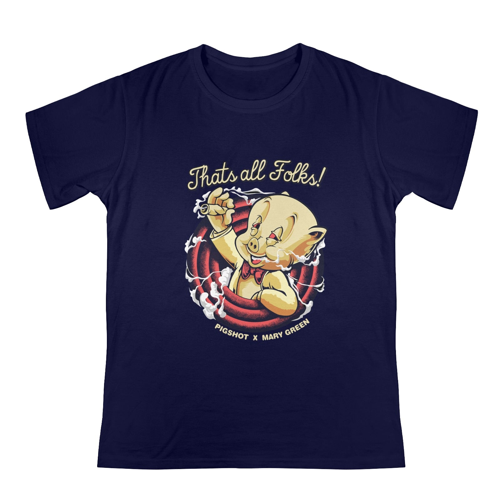 Men's That's All Folks Streetwear Classic Fit T-shirt